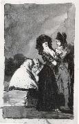 Francisco Goya Las Viejas se salen de risa oil on canvas